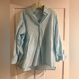 Light Blue Pajama Set